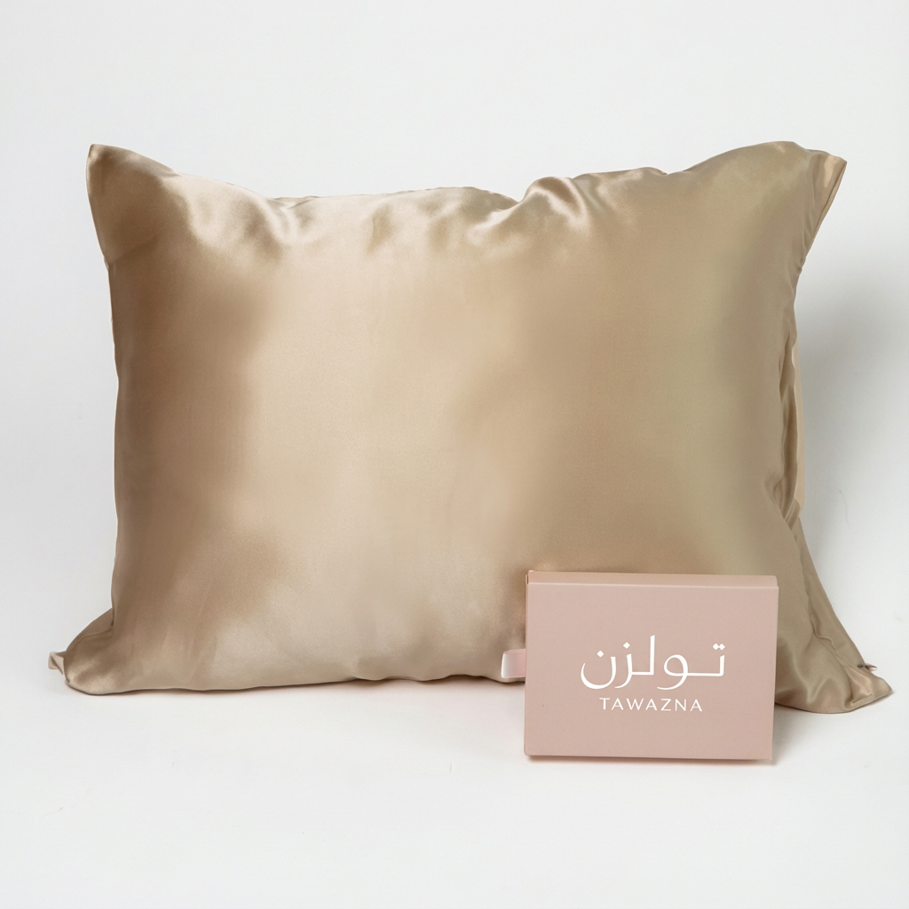 كيس وسادة من الحرير